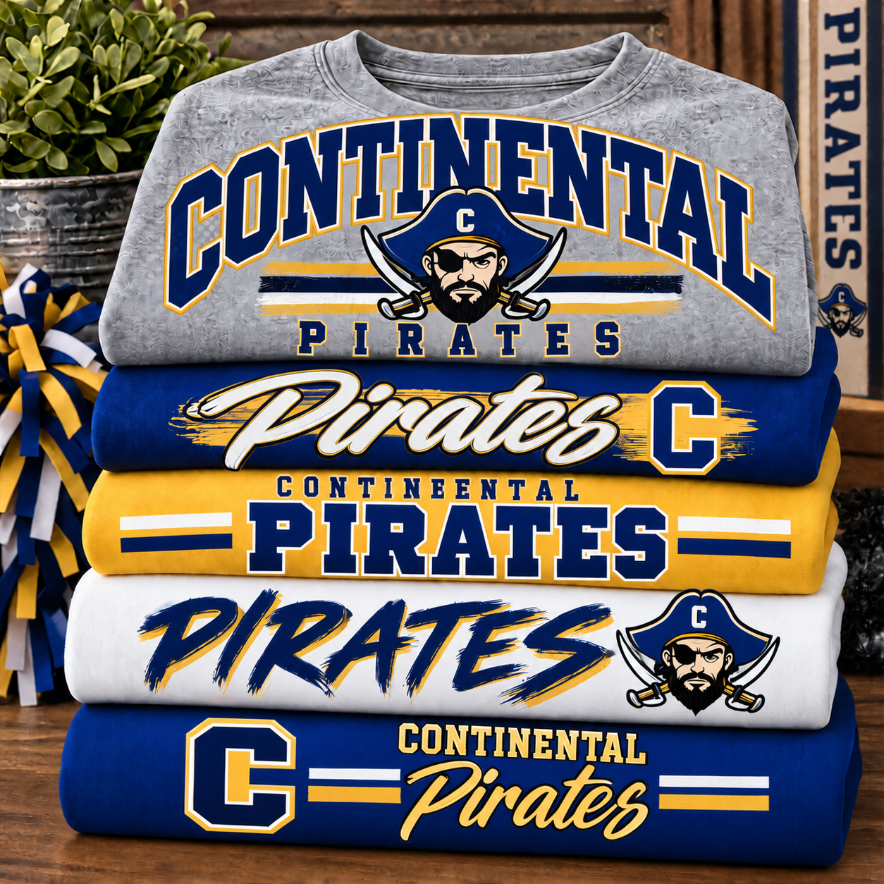 Mystery Continental Pirates Spirit Bundles