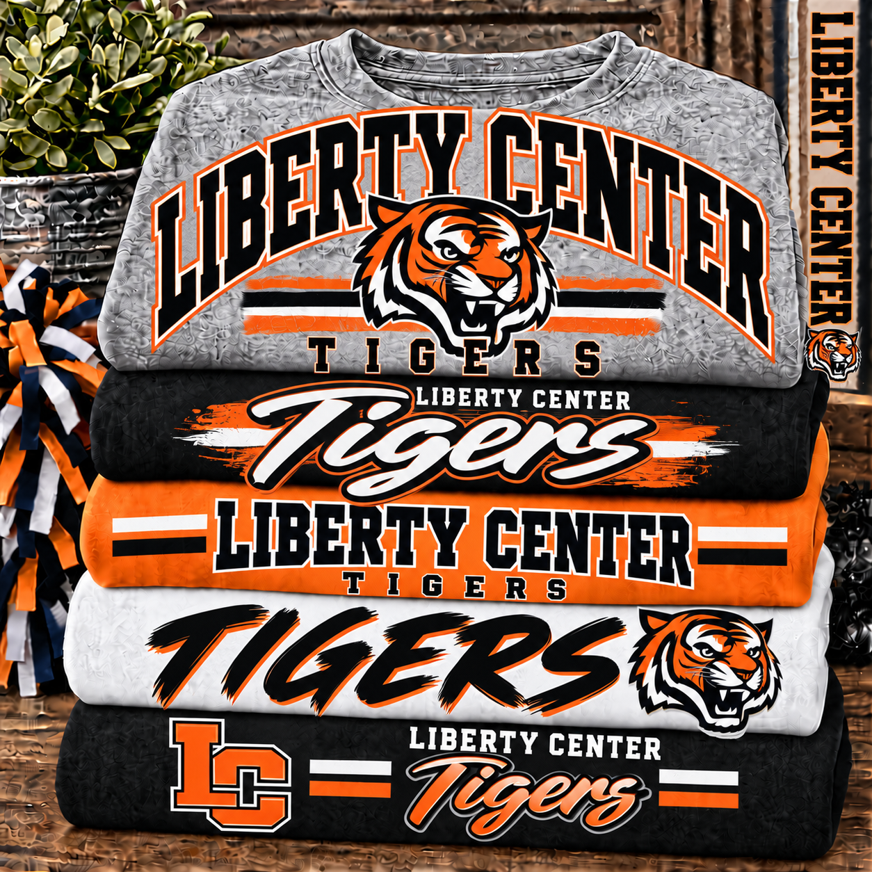 Mystery Liberty Center Tigers Spirit Bundles