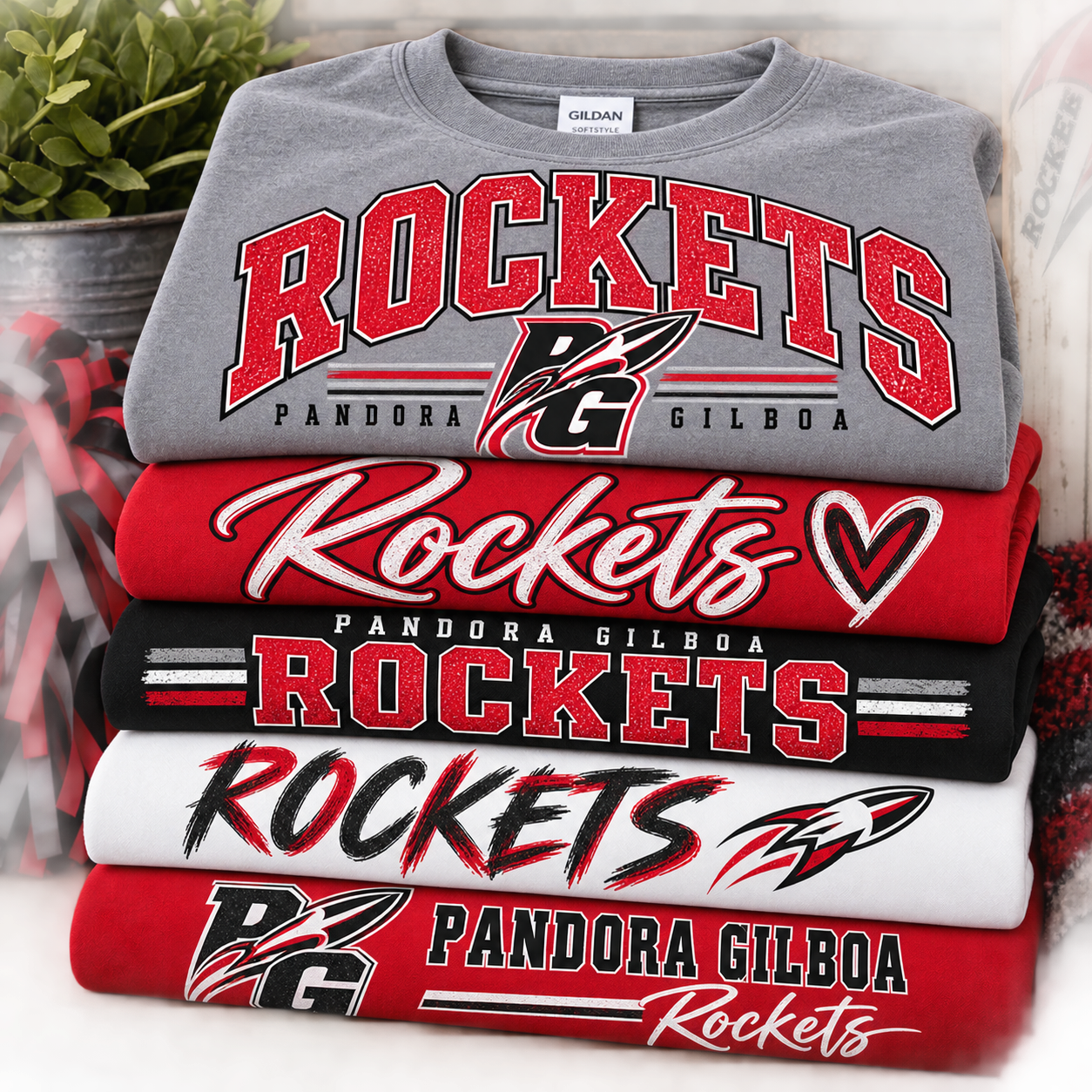 Mystery Pandora-Gilboa Rockets Spirit Bundles