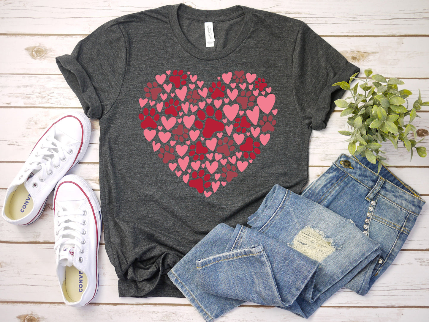 Sweetheart Paw Tee
