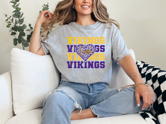 Stacked Vikings Heart