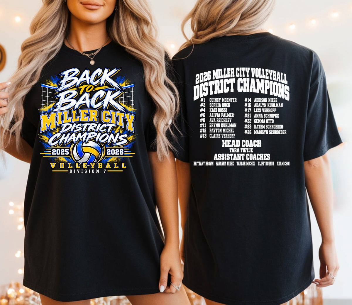 BACK TO BACK!