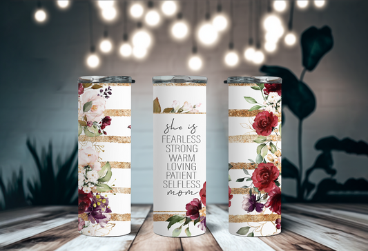 She is 20oz Tumbler