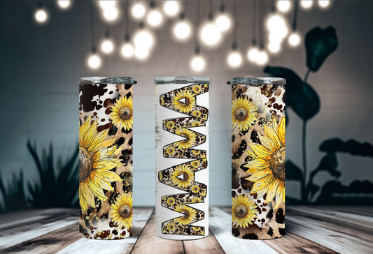 Sunflower Mama 20 oz Tumbler