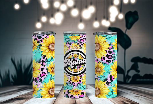 The Mama Sunflower Tumbler
